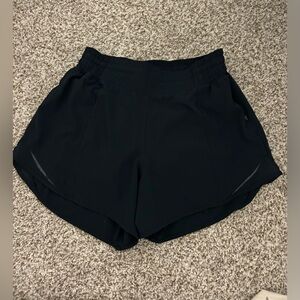 Lululemon Black Hotty hot align short